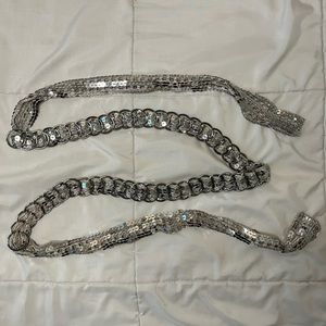 Hannah Montana Aesthetic Silver Belt